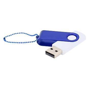 Флешка Designer To Go 2.0 USB 16Gb, белый/синий Флешка Designer To Go 2.0 USB 16Gb, белый/синий