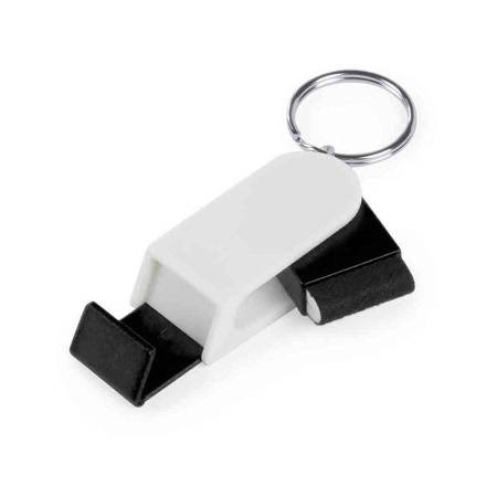 Брелок  SATARI с подставкой для телефона, пластик, синий