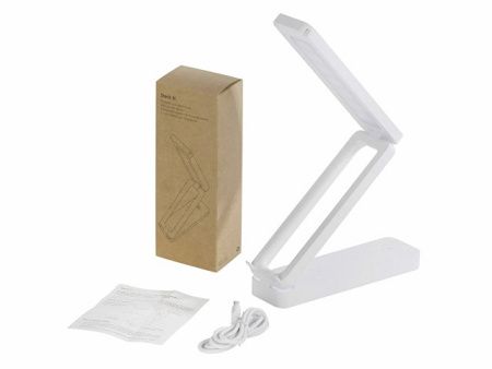 Складывающаяся настольная LED лампа "Stack N", 3 Вт, белый Складывающаяся настольная LED лампа "Stack N", 3 Вт, белый