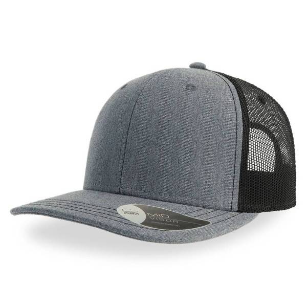 Бейсболка "SONIC", 6 клиньев, пласт. застежка, белый, осн. ткань100% хлопок