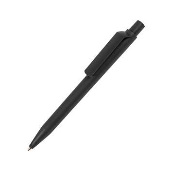 Ручка шариковая DOT, черный, матовое покрытие, пластик Ручка шариковая DOT, черный, матовое покрытие, пластик