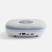 Bluetooth-колонка с беспроводной зарядкой и подсветкой Terrafonic, серая