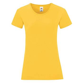 Футболка "Ladies Iconic", желтый, XS, 100% хлопок, 150 г/м2 Футболка "Ladies Iconic", желтый, XS, 100% хлопок, 150 г/м2