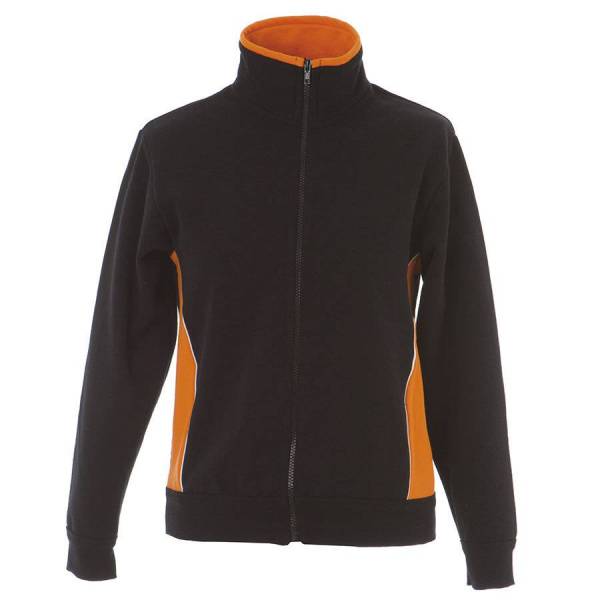 Толстовка мужская "CAGLIARI", красный, серый_ S, 80% хлопок, 20% п/э