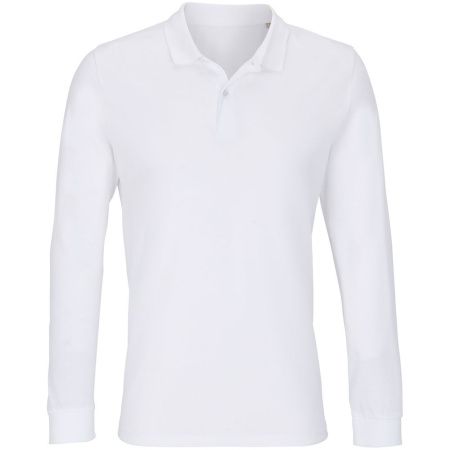 Футболка поло унисекс с длинным рукавом Planet LSL Футболка поло унисекс с длинным рукавом Planet LSL