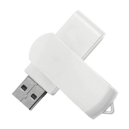 USB flash-карта SWING (16Гб), белый, 6,0х1,8х1,1 см