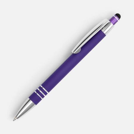 Ручка шариковая Sansen Soft Touch со стилусом