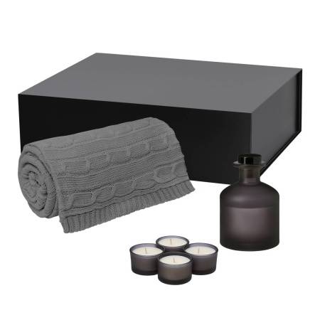 Подарочный набор Sento, Fado, бежевый (свеча, диффузор