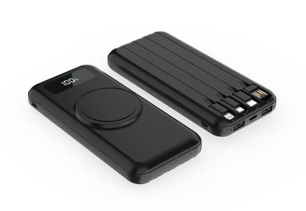 Внешний аккумулятор Authority с беспроводной зарядкой, 10000 Mah