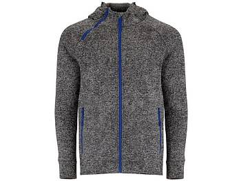 Толстовка на молнии "Everest", меланжевый черный