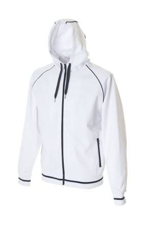 Толстовка мужская "COIMBRA" , белый, S, 80% полиэстер, 20% хлопок