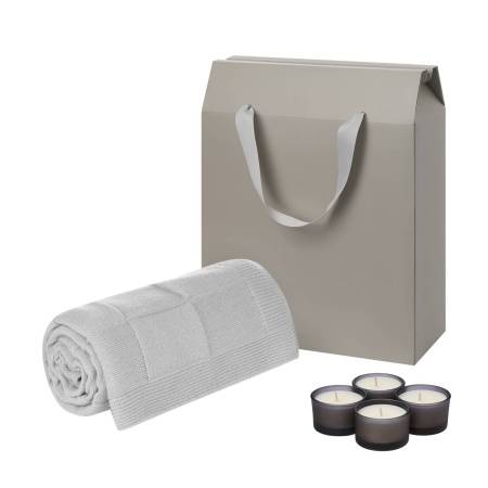 Подарочный набор Sento, Cella, бежевый (свечи