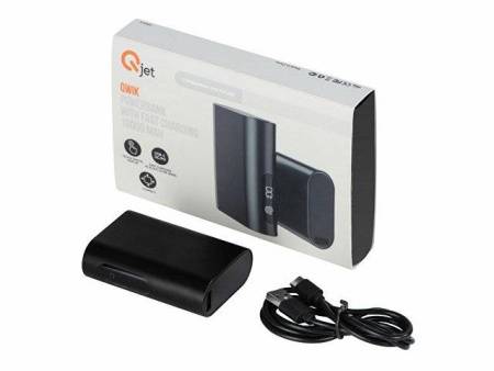 Внешний аккумулятор с QC/PD "Qwik", 10000 mah, черный