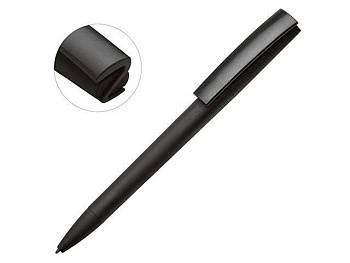 Ручка пластиковая soft-touch шариковая «Zorro», черный