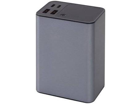 Внешний аккумулятор для ноутбуков «EpIQ», 100 Вт, 30000 mAh, темно-серый