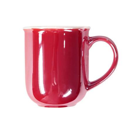 Кружка PERLA, жемчужный с белым, 350мл