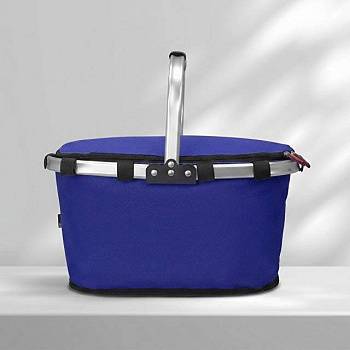 Изотермическая сумка-холодильник "FROST" складная с алюминиевой рамой, синий