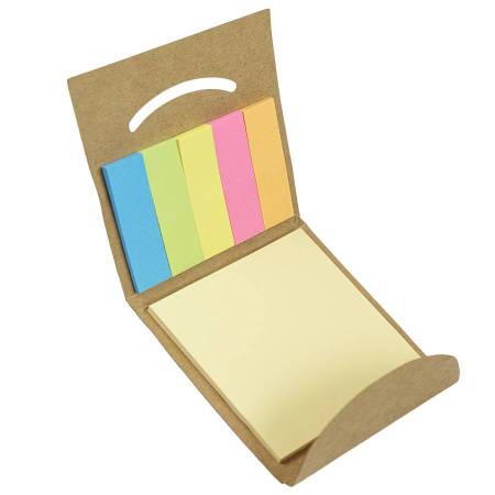 Набор стикеров с клеевым краем UNITY, 6 цв по 25шт, бежевый, бумага 