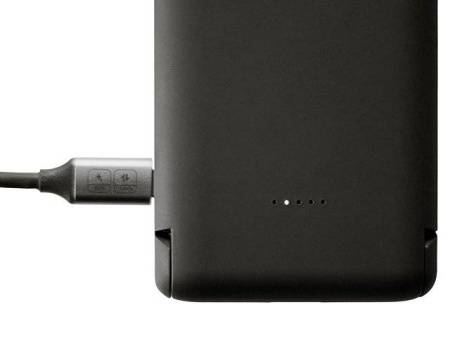 Беспроводной внешний аккумулятор с подсветкой лого и подставкой «Magflash», 10000 мАч, 15 Вт, черный