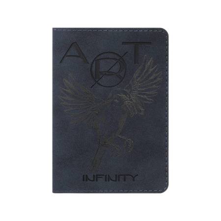 Обложка на паспорт Nuba, синяя