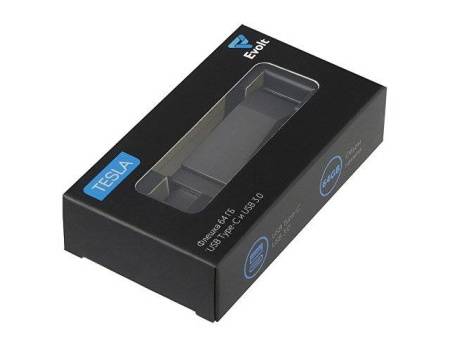 Флешка 64 ГБ USB Type-C и USB 3.0 «Тесла»