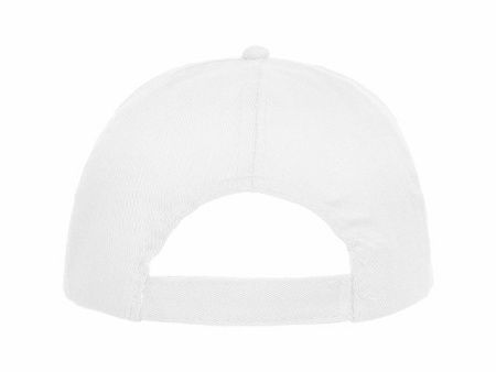 Бейсболка "Basica", белый (P)