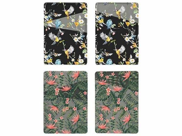 Картхолдер на 3 карты типа бейджа с возможностью полноцветной УФ-печати, софт-тач