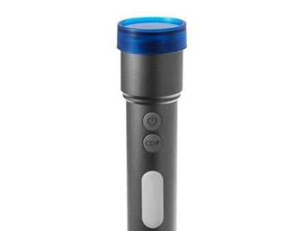 Фонарь аккумуляторный с регулируемым фокусом "Vortez", 9 режимов, 650 Лм