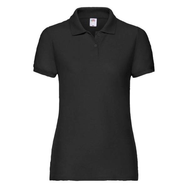 Поло "Lady-Fit 65/35 Polo", белый_XS, 65% п/э, 35% х/б