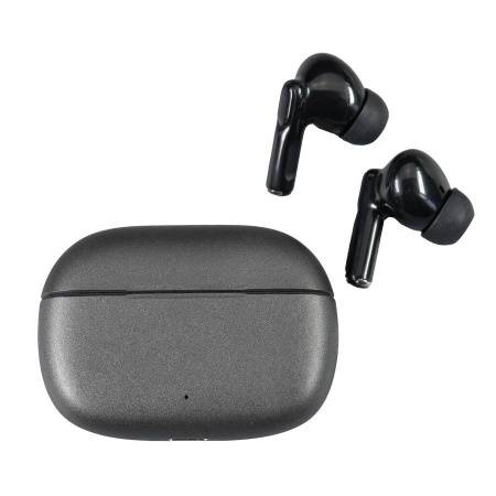 Наушники NEXA беспроводные с амбушюрами, металлический корпус, темно-серые