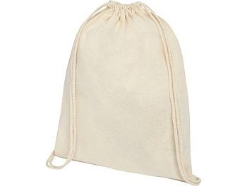 Рюкзак со шнурком Tenes из хлопка плотностью 140 г/м², natural Рюкзак со шнурком Tenes из хлопка плотностью 140 г/м², natural