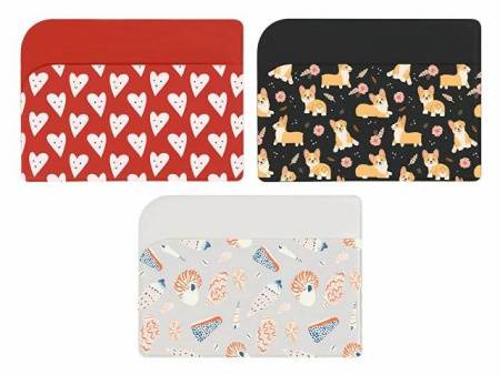 Картхолдер для 3-х карт с возможностью полноцветной  УФ-печати, софт-тач