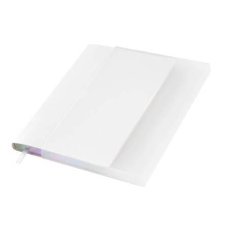 Ежедневник Galaxy недатированный, гибкая обложка, белый