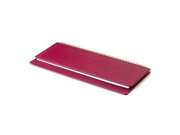Планинг недатированный "Velvet" бордовый Планинг недатированный "Velvet" бордовый