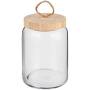 Банка с бамбуковой крышкой Woody S