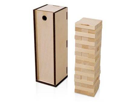 Настольная игра из дерева "Башня" в деревянной коробке