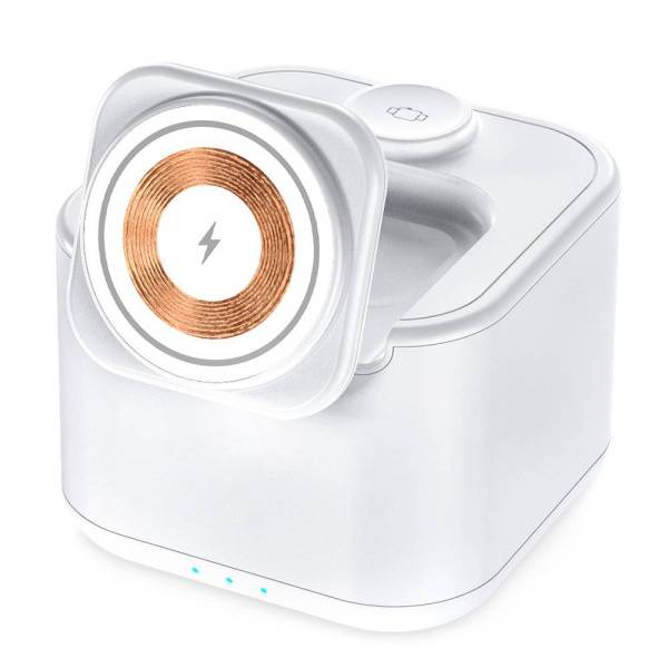 Беспроводная колонка Powerbox 5W с беспроводной зарядкой 15W Беспроводная колонка Powerbox 5W с беспроводной зарядкой 15W