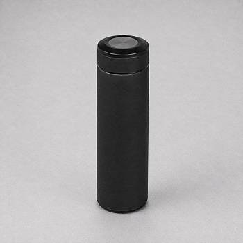 Вакуумный термос "Vacuum Flask C1", soft touch, 420мл, черный
