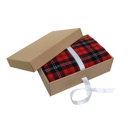 Плед  "FINE WOOL", красный,  137х160 см, 100%  шерсть