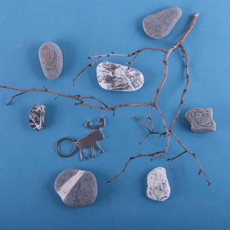 Брелок-открывалка "Рудольф", 5,5 x 5,3 x 0,3, сталь Брелок-открывалка "Рудольф", 5,5 x 5,3 x 0,3, сталь