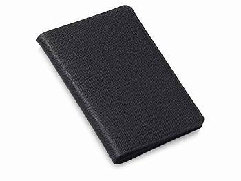 Футляр-книжка на 4-е карты с RFID "Favor", черный