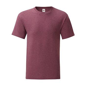 Футболка мужская “Iconic T“, бордовый меланж S, 52% х/б, 48% п/э, 150 г/м2 Футболка мужская “Iconic T“, бордовый меланж S, 52% х/б, 48% п/э, 150 г/м2