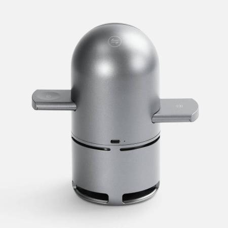 Bluetooth-колонка с беспроводной зарядкой Droid, серая