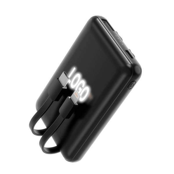 Внешний аккумулятор Eron с подсветкой гравировки, 5000 mAh