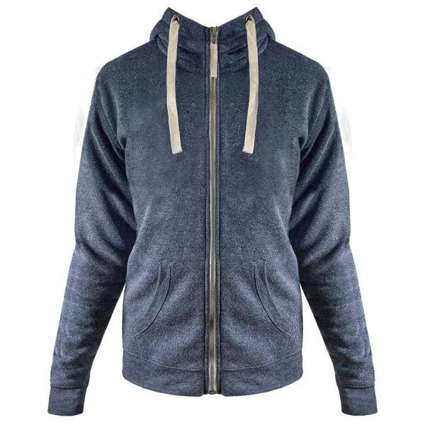 Толстовка женская "CIPRO Lady", серый меланж, S, 65% полиэстер, 35% хлопок