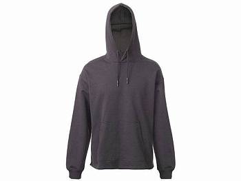 Худи оверсайз «Alpha.01» унисекс, темно-серый