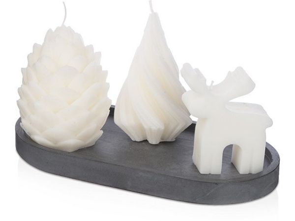 Набор свечей на подставке «New year» Набор свечей на подставке «New year»