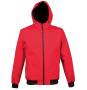 Куртка мужская "LONDON", красный, S, 94% полиэстер, 6% эластан
