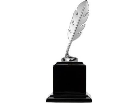 Награда "Перо", серебристый/черный