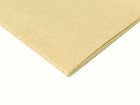 Блокнот А5 "Marsilea" из переработанного бамбука, 40 листов, гибкая обложка, натуральный